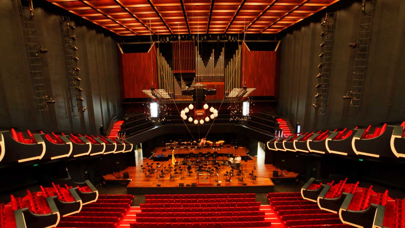 西澳大利亚的珀斯音乐厅座无虚席