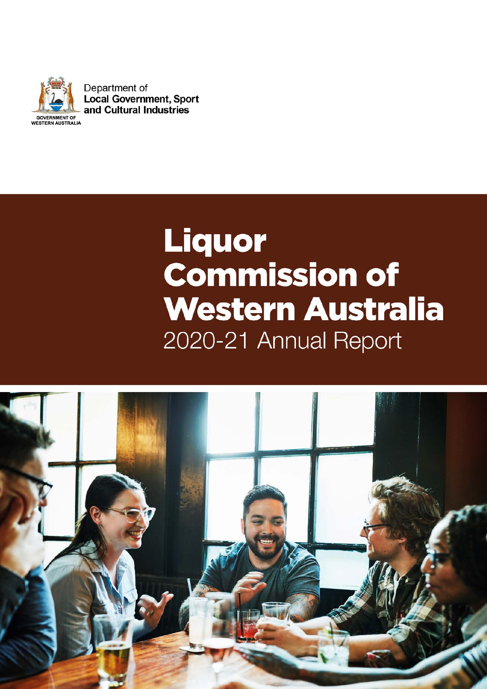 西澳大利亚州酒类委员会2020-21年度报告