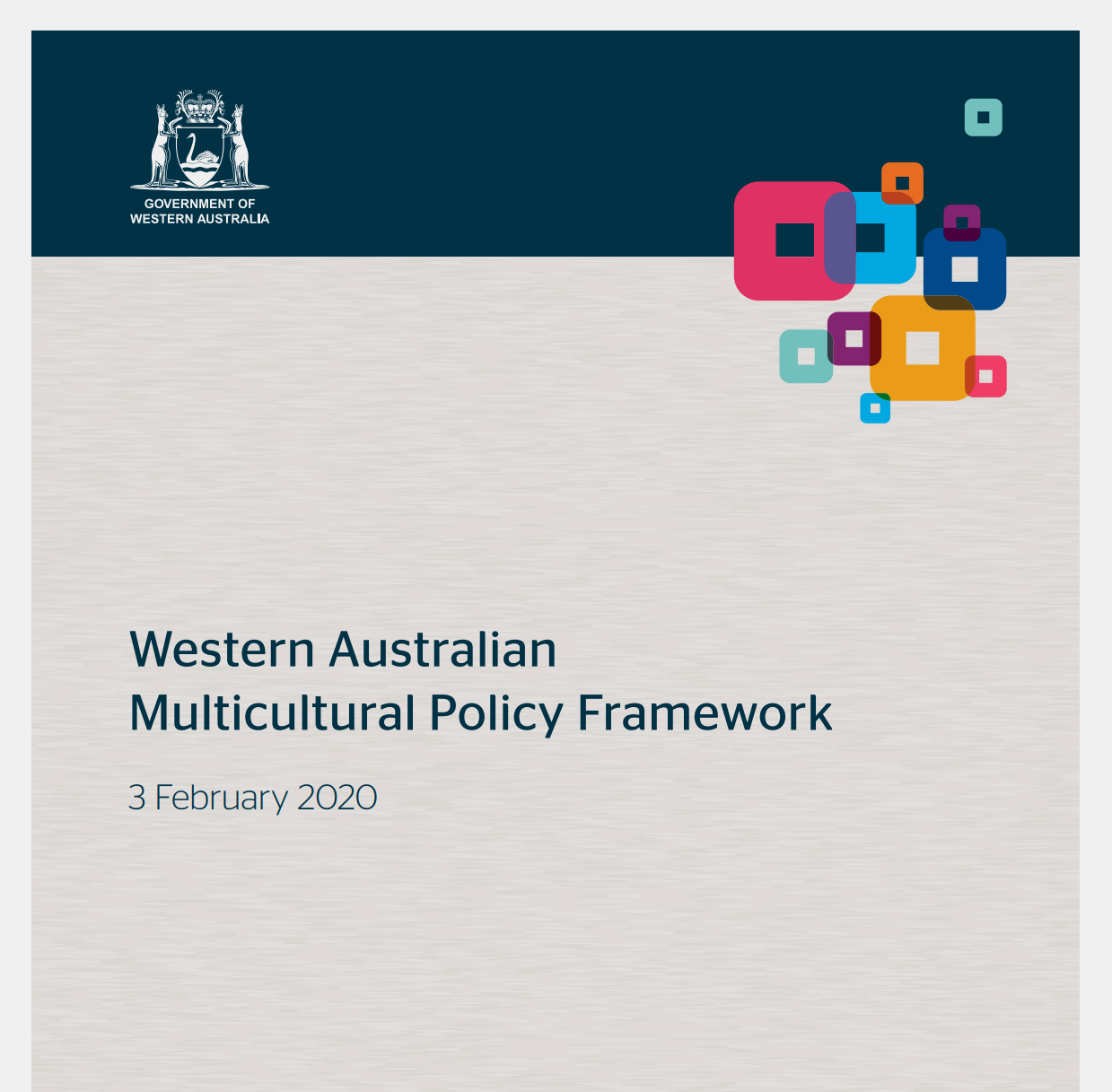 澳大利亚多文化政策框架