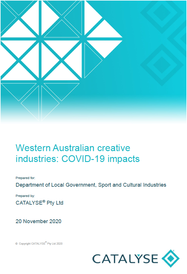 新冠肺炎对西澳大利亚创意产业的影响