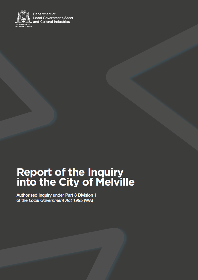 《梅尔维尔市调查报告》封面