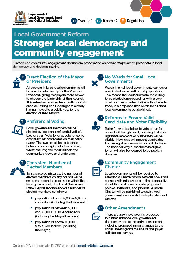 加强地方民主和社区参与简报