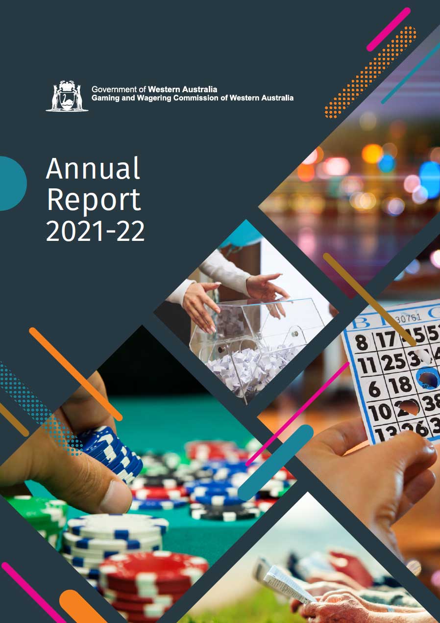 博彩及博彩事务委员会2021-22年度报告封面