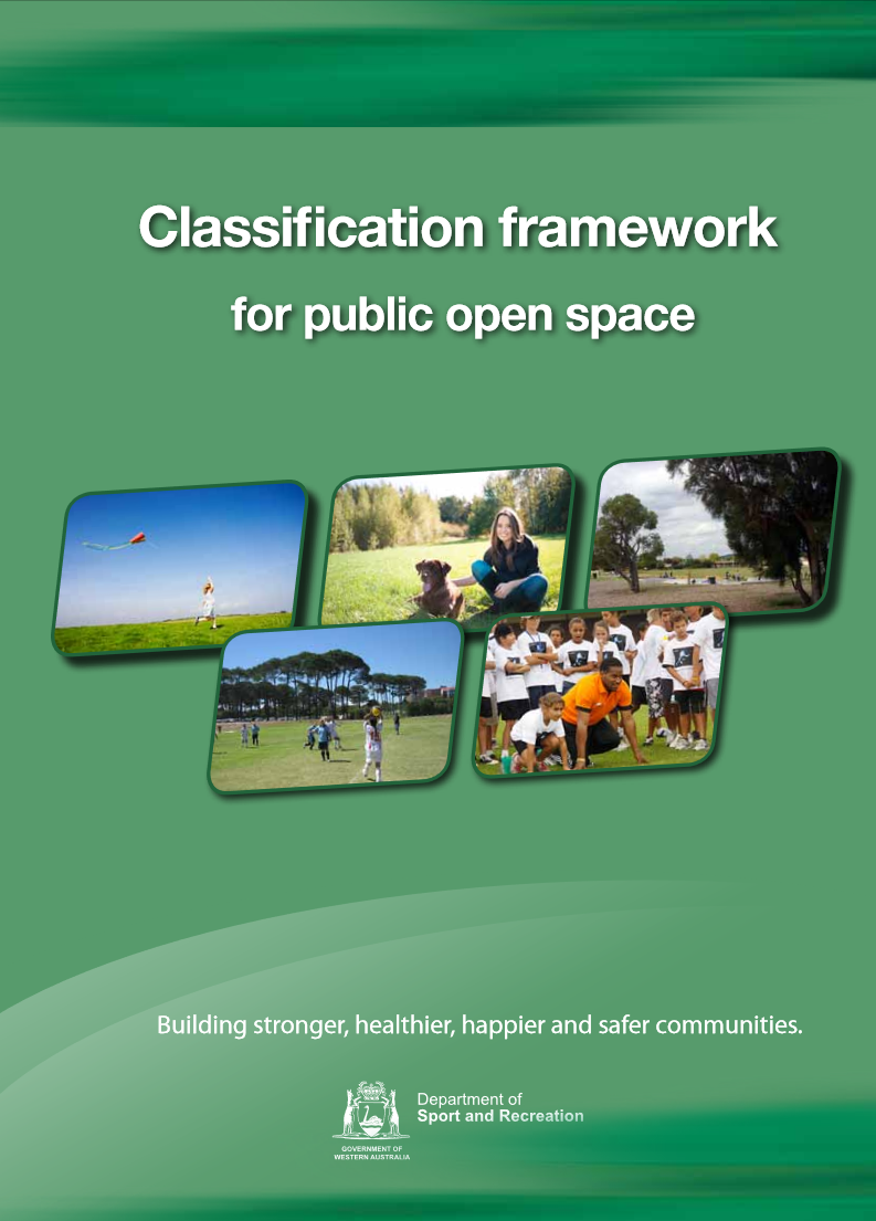 公共休憩用地覆盖分类框架